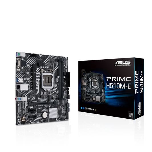 Asus Prime H510M-E Intel® H510 (LGA 1200) micro ATX motherboard
