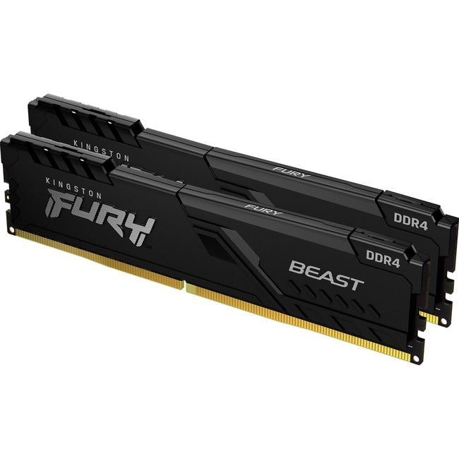 Kingston Fury Beast Black 64GB 3200MHz DDR4 CL16 SDRAM (2x32GB) Memory Kit