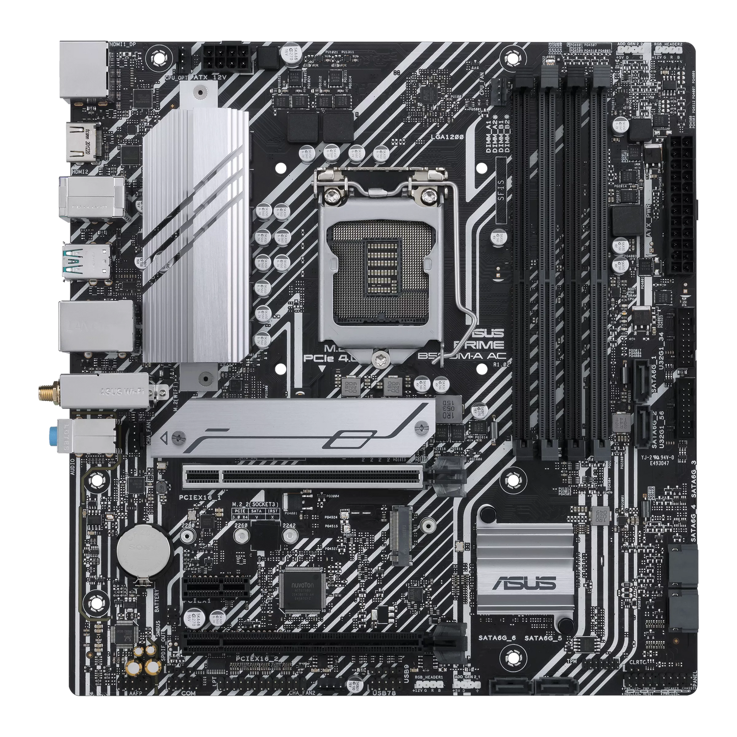Asus Prime B560M-A AC Intel B560 (LGA 1200) mATX motherboard