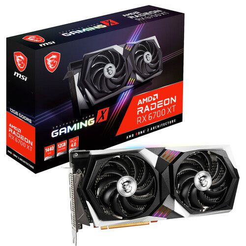 MSI Radeon RX 6700 XT GAMING X 12GB GDDR6 RX 6700 XT GAMING X 12G