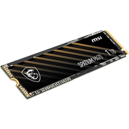 MSI SPATIUM M470 1 TB M.2 2280 PCIe 4.0 x4 NVMe Solid State Drive