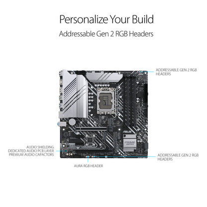 Asus Prime Z690M-PLUS D4 LGA 1700 mATX Motherboard
