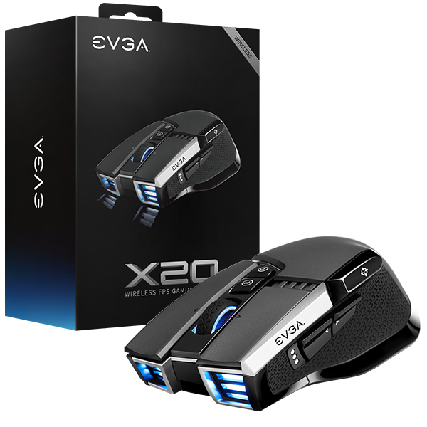 EVGA X20 Gaming Mouse- Grey