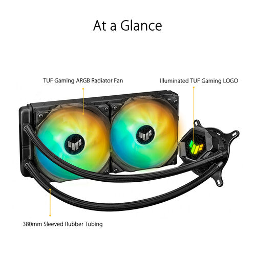 ASUS TUF Gaming LC 240 ARGB All-in-One Liquid CPU Cooler