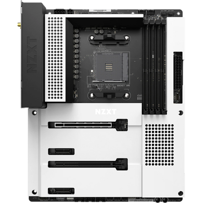 NZXT N7 AMD B550 Gaming Motherboard (White)