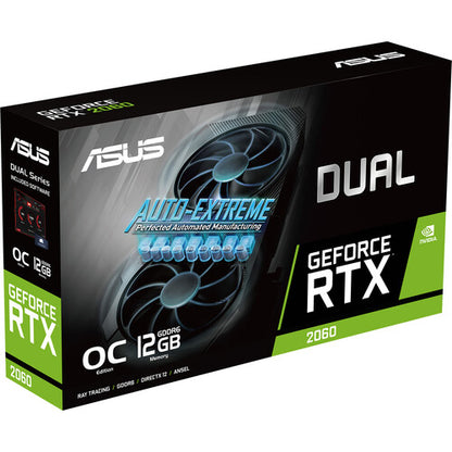 Asus Dual GeForce RTX 2060 EVO OC 12GB GDDR6 Graphics Card