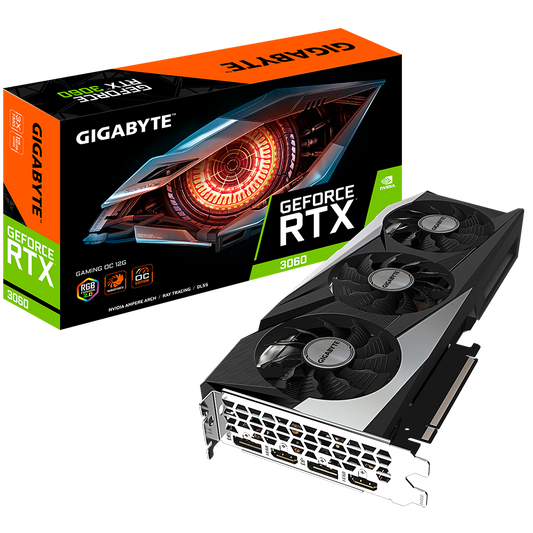 Gigabyte GeForce RTX3060 12G GDDR6 192B PCIE