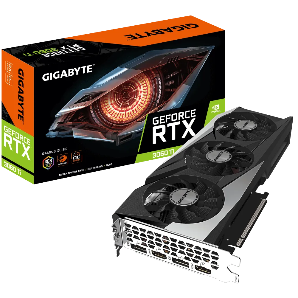 Gigabyte NVIDIA GeForce RTX 3060 Ti GAMING OC 8GB GDDR6