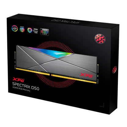 Adata XPG Spectrix D50 (2 x 8GB) 16GB 3600MHz DDR4 Memory Kit