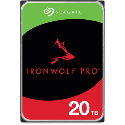 Seagate 20TB IronWolf Pro 7200 rpm SATA III Internal NAS HDD (CMR)