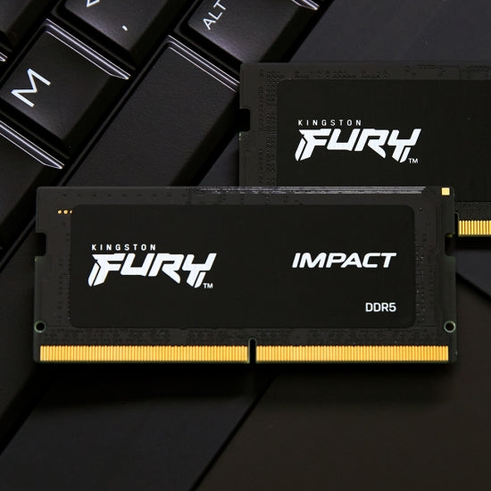Kingston FURY Impact 64GB 4800MHz DDR5 CL38 SODIMM (2x32GB) Memory Kit