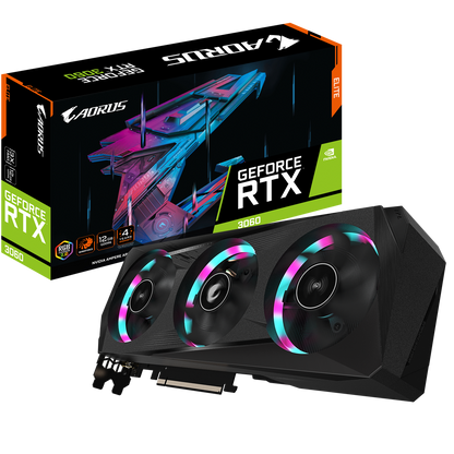 Gigabyte AORUS GeForce RTX 3060 ELITE 12GB (rev. 2.0) Graphics Cards