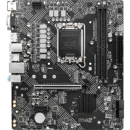 MSI PRO H610M-G DDR4 mATX LGA 1700 Motherboard