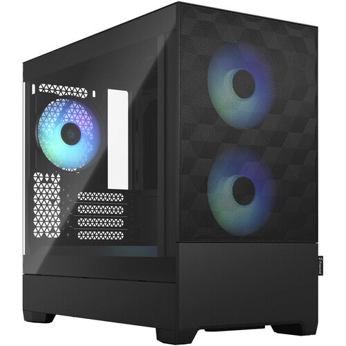 Fractal Design Pop Air RGB Mid-Tower Case (Black Tempered Glass, Clear Tint)