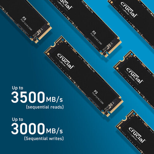 Crucial 4TB P3 NVMe PCIe 3.0 M.2 Internal SSD