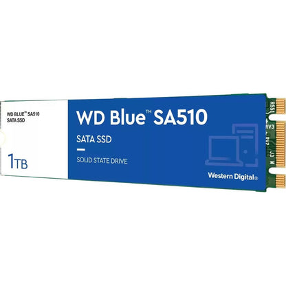 Western Digital Solid State Drive WDS100T3B0B 1TB M.2 2280 SATA III Blue SA510