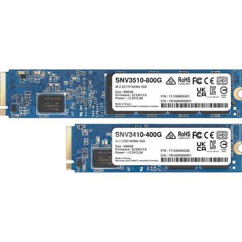 Synology 800GB SNV3410 NVMe M.2 2280 SSD