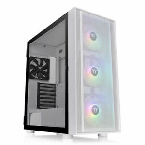Thermaltake CA-1T9-00M6WN-00 H570 TG Snow Mid Tower Chassis