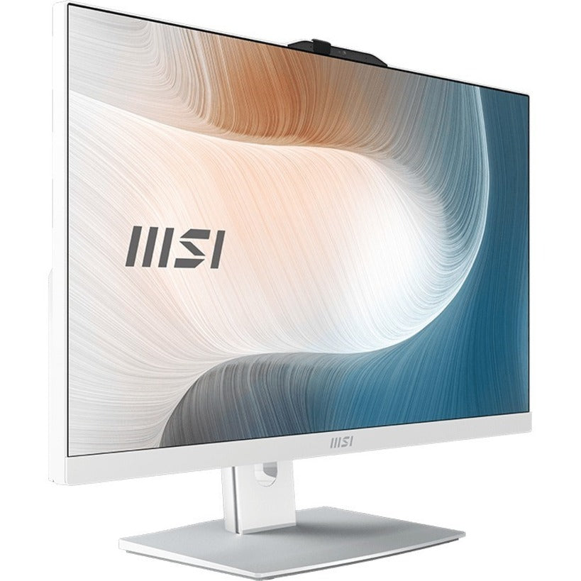 MSI Modern AM242TP 12M-056US All-in-One Computer (White)