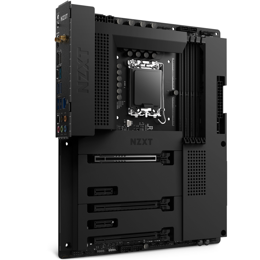 NZXT Motherboard N7-Z69XT-B1 Z690 LGA1700 128GB DDR4 PCIE HDMI-USB ATX (Black)