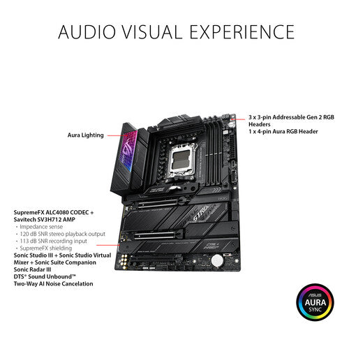 Asus Republic of Gamers STRIX X670E-E GAMING WIFI ATX Motherboard