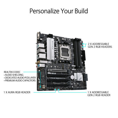 Asus Prime B650M-A AX mATX Motherboard