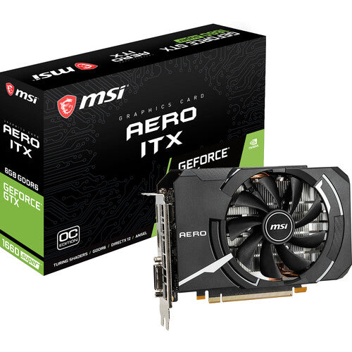 MSI GeForce GTX 1660 SUPER AERO ITX OC Graphics Card