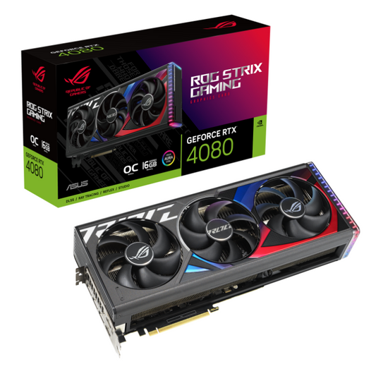 Asus ROG Strix GeForce RTX 4080 OC 16GB GDDR6X Graphics Card