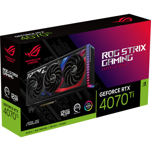 ASUS ROG Strix GeForce RTX 4070 Ti 12GB GDDR6X Graphics Card