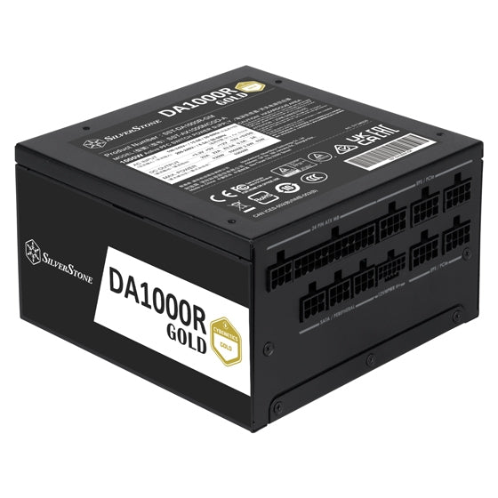 Silverstone DA1000R-GM 1000Watts Gold ATX3.0 Fully Modular APFC Power Supply