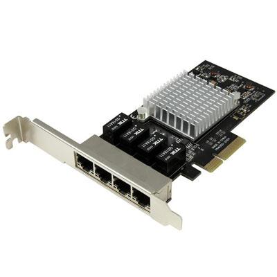 StarTech.com 4-Port Gigabit Ethernet Network Card